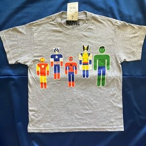 3/$18 NWT Marvel Superhero Shirt
